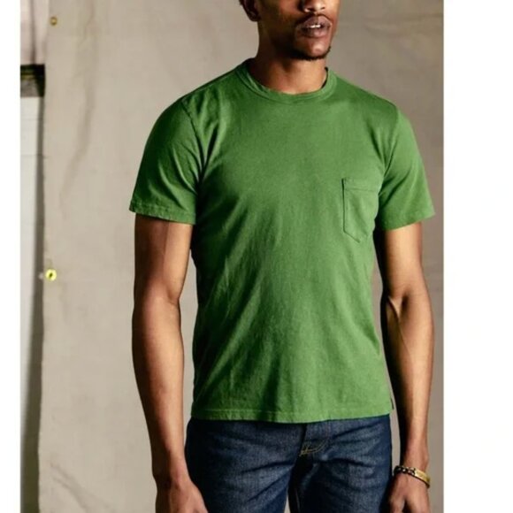 Imogene + Willie Washed Knit Pocket Tee Shirt - Picture 1 of 6